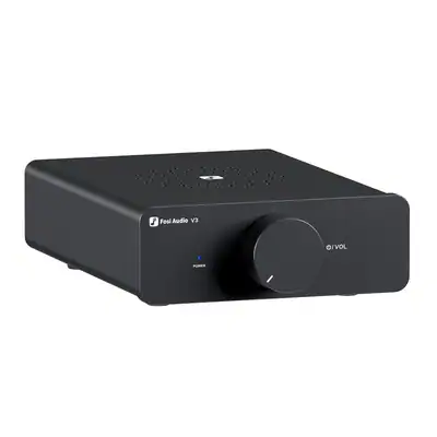 Fosi Audio V3 TPA3255 Klasse D Mini-Stereo-Verstärker 300 W 2-Kanal HiFi 48 V