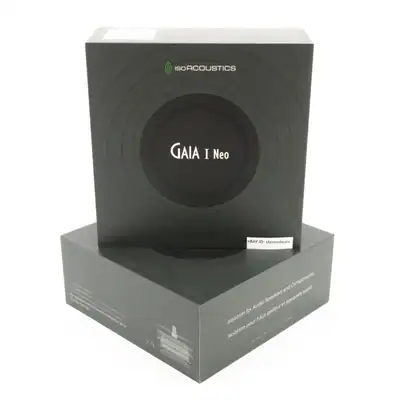 IsoAcoustics GAIA I NEO (Satin Black) - Isolators (2 sets x 4 pcs)