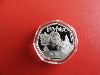 * Solomon 50 Cents 2024 PP Versilbert * Harry Potter * Luna (Ki.2)