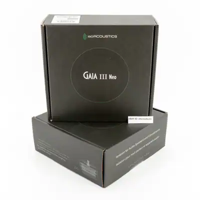 IsoAcoustics GAIA III NEO (Dark Chrome) - Isolators (2 sets of 4 pcs)