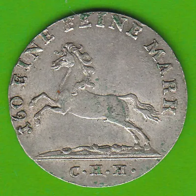 Münze Silber Hannover 3 Mariengroschen 1818 knappes vz hübsch nswleipzig