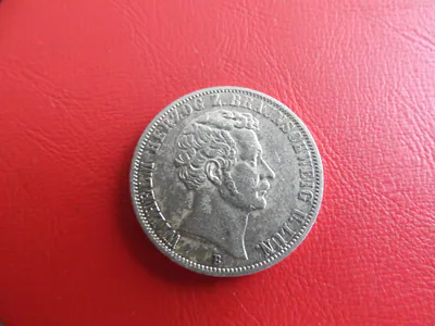 * Braunschweig- Lüneburg 1 Vereinstaler 1871 B. Silber * Wilhelm (240)(Alb.7)