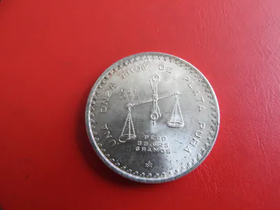 *Mexiko 1979 *Casa de Moneda * Una Onza Pura* 1.Oz. Fein (228)(Alb.9)