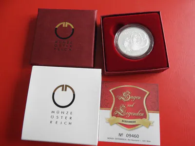 * Österreich 10 Euro 2009 Silber PP * Der Basilisk (Ki.23)