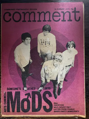 Comment 18.08.1979 Mods Mod Revival UK Politik Kultur Magazin