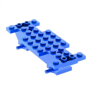1x Lego Fahrgestell 4x10x1 blau LKW Unterbau Auto Chassis 4112813 30235
