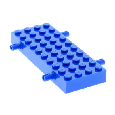 1x Lego Fahrgestell Platte 4x10 blau 4 Pins LKW Chassis 4144349 66118 30076