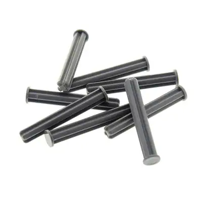 8x Lego Technic Kreuz Achse 4L neu-dunkel grau Stange mit Stopp 4560177 87083