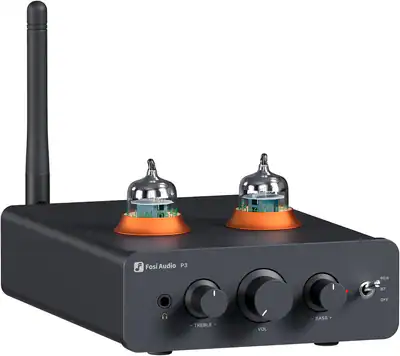 Fosi Audio P3 Mini Hi-Fi Röhren Vorverstärker Kopfhörerverstärker Bluetooth 5.1