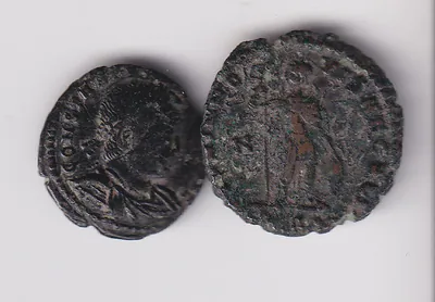 Münze Antik Rom 2 Münzen Bronze sehr schön nsw-leipzig