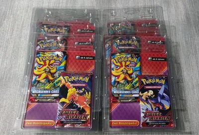 * Pokémon TCG * 2 Boosterpacks* Ewige Rivalen & Wachsendes Chaos* DE /OVP(BEt.S)