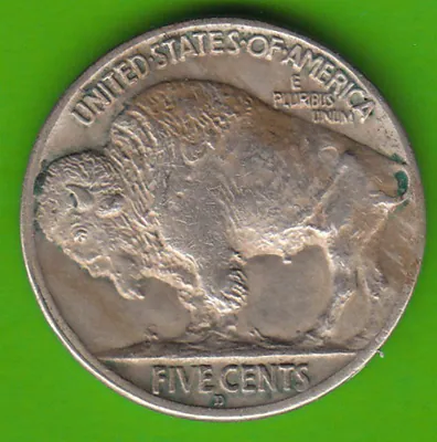Münze USA Buffalo Nickel 1913 D Type II hübsch selten key date nswleipzig