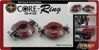 Harmonix CR-4105 Core Ring Cable Tuning Device (Set of 2 pcs)