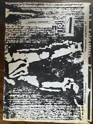 Plastic Indianer Nr. 1 München Kunst-Fanzine Copy Art Underground Künstlerheft