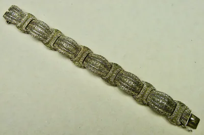 Armband 925/-Silber vergoldet Markasiten um 1910 Fahrner TF