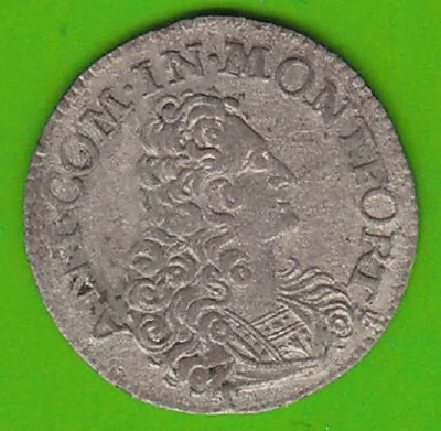 Münze Silber Montfort 1 Kreuzer 1732 sehr schön sehr selten nswleipzig