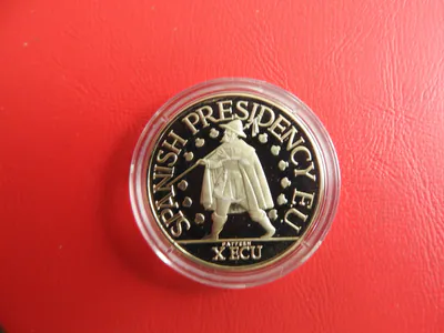 * 10 Ecu 1995 PP * Falkiner Richard * Spanish Presidency (Schub80)