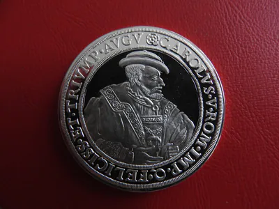 *Hildesheim - Taler 1528 Karl V. * Silber*ca.32,3g (1000)Medal 1977(Schub8)