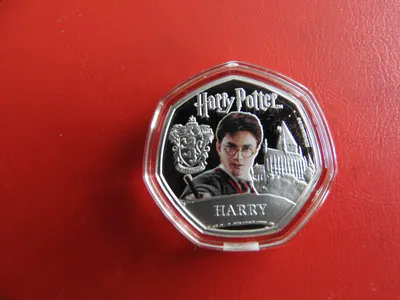 * Solomon 50 Cents 2024 PP Versilbert * Harry Potter * Harry (Ki.2)