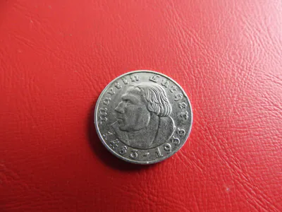 * III.Reich 2 Reichsmark 1933 A. Silber * Martin Luther (57)(Alb.5)