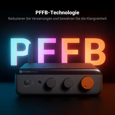 FOSI AUDIO BT20A MAX 2.1Verstärker HiFi Stereo 300Wx2 PFFB丨LDAC丨Bluetooth6.0 32V