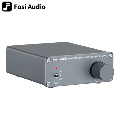 FOSI AUDIO TDA7498E 160W x2 Stereo Audio Verstärker Mini Hi-Fi Vollverstärker DE