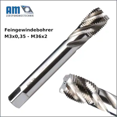 Gewindebohrer Feingewinde Maschinengewindebohrer Sackloch