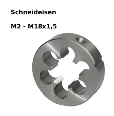 Schneideisen Gewindeschneideisen metrisch Rechtsgewinde