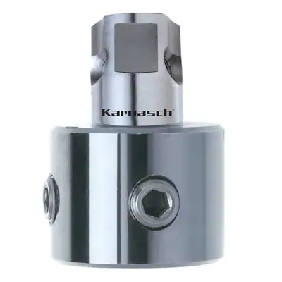 Adapter Nitto/Uni, Weldon 19mm 1/4 Inch, Bohrung 7,98mm, Karnasch
