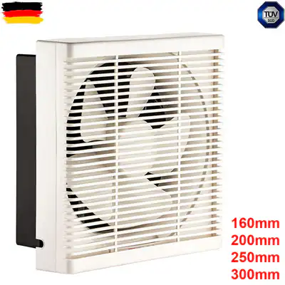 Badlüfter Axialventilator Lüfter Badventilator Wandventilator Fenster Ventilator