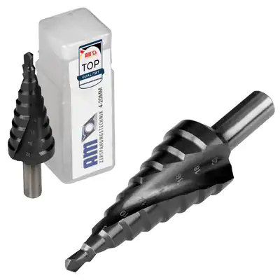 Stufenbohrer Metall HSSE-TiAlN Kobalt | Stufenbohrer Edelstahl | Performance