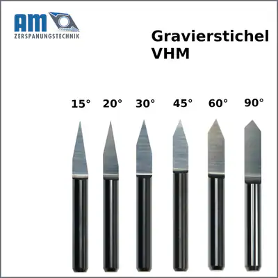 VHM Gravierstichel Gravurstichel Gravierfräser