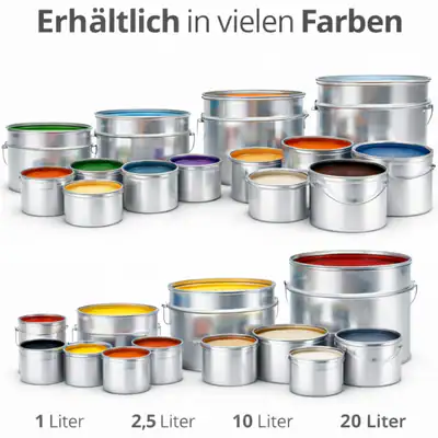 1K Bodenfarbe Betonfarbe seidenmatt Innen Außen Beschichtung Bodenbeschichtung