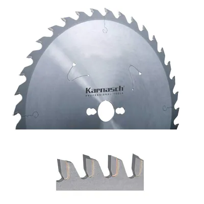 Karnasch HM Kreissägeblatt Holz Dünnschnitt Kunststoffe Sägeblatt Ø 120 - 500 mm