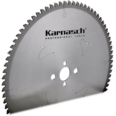 Karnasch Kreissägeblatt HM PVC Aluminium Negativ Fertigschnitt Ø 120-500mm TFF-N