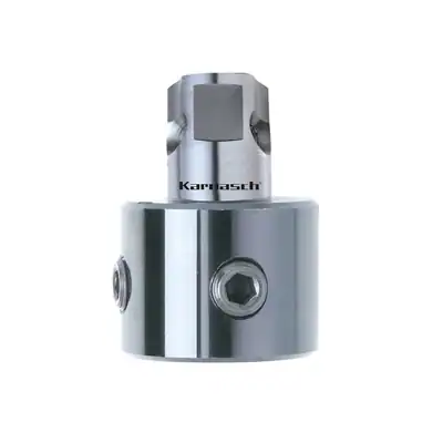 Adapter Nitto/Uni auf Weldon, Bohrung 6,34mm, Karnasch