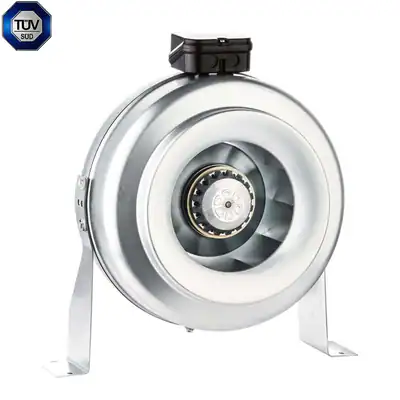 Rohrlüfter Rohrventilator Kanalventilator Ø160mm DuctFan Abluft Zuluft Metall