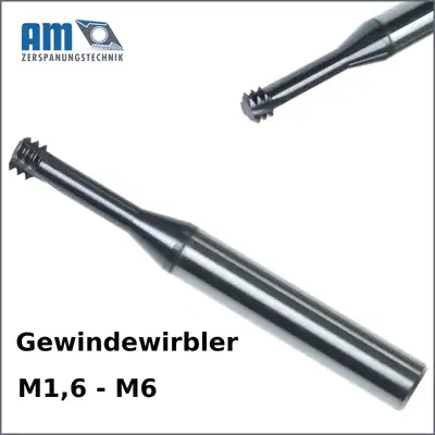 VHM Gewindefräser Gewindewirbler