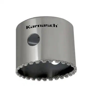 Lochsäge Diamant bestreute, Diamond-Grit, Ø 14 - 152 mm für Glas Keramik Stein