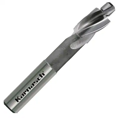 Flachsenker M3-M12, Gütegrad mittel, Durchgangsloch für Gewinde, 180°, DIN 373