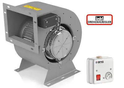 Gastro Airbox Radialventilator Gebläse Radialgebläse 2200m³ mit Drehzahlregler