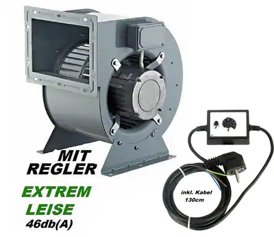 TURBO Radialgebläse Radialventilator Radiallüfter Radial Motorgebläse Gebläse
