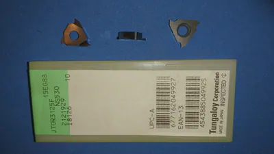 Wendeschneidplatten JTGR3125F NS530 TUNGALOY Stechplatten 10 Stück