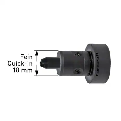 Adapter Fein Quick-In 6-12mm, mit Bolzen, Karnasch
