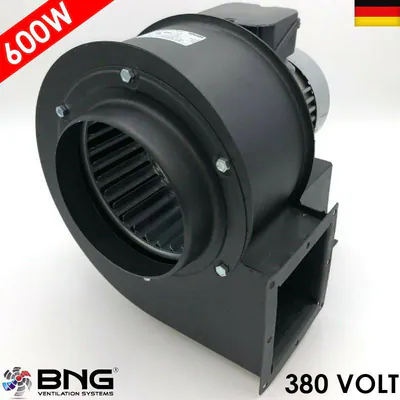 POBRA260 600 WATT Absauganlage Abluftsystem Abluft Ventilator Abluftventilator
