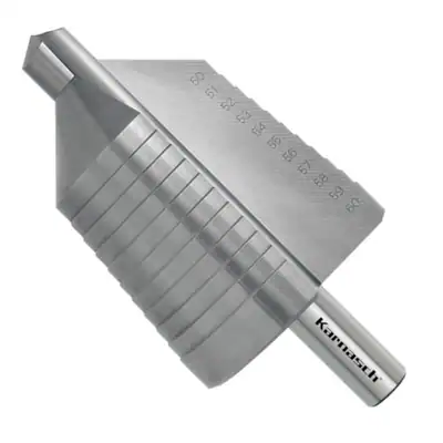 Stufenbohrer, HSS-XE, d=50-60 mm, CBN geschliffen, 2 schneidig, Karnasch