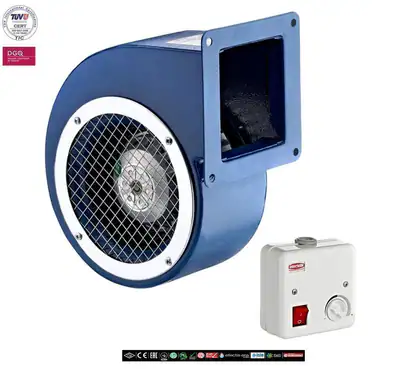 Radialgebläse Radiallüfter Radialventilator Schnecken 600m³h div, Größen+ Regler