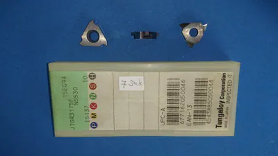 Wendeschneidplatten JTGR3175F NS530 TUNGALOY Stechplatten 7 Stück