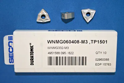 Seco WNMG060408-M3 TP1501 Wendeschneidplatten