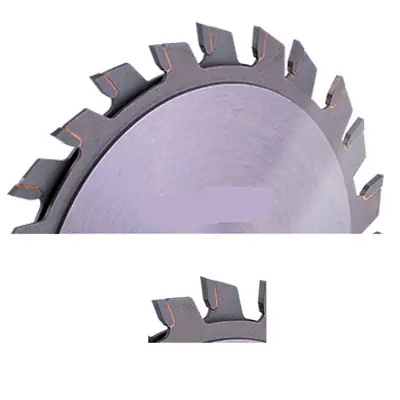 Kreissägeblatt HM bestückt Ritzer 2-teilig, Ø 80-125 mm Sägeblatt Ritzsägeblatt